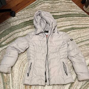 Calvin Klein Gray Quilted Jacket